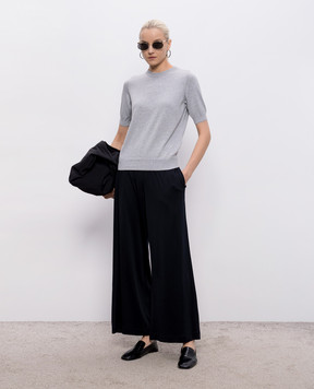 Intoca Gray T-shirt with cuffs 261SUVINPO0403
