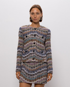 Missoni Tweed jacket with lurex wool DS26WF01BC006C