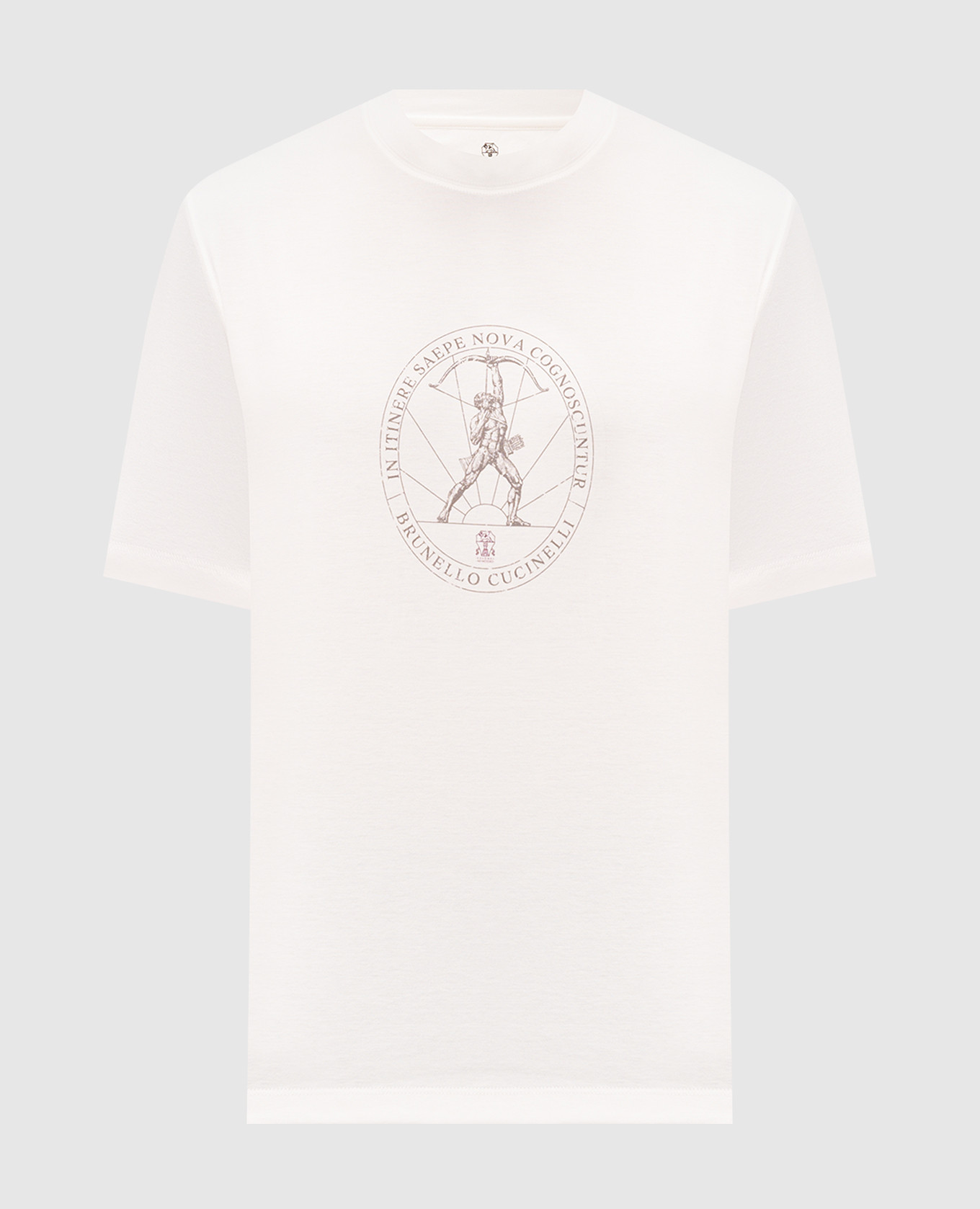 Ivory T-shirt with print