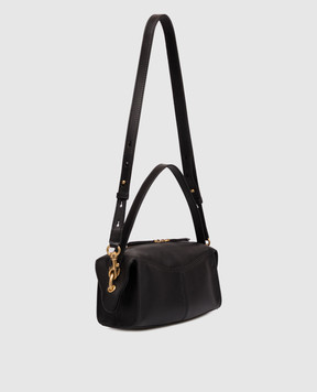Balmain Black leather Pulse bag HN1HG066LWST