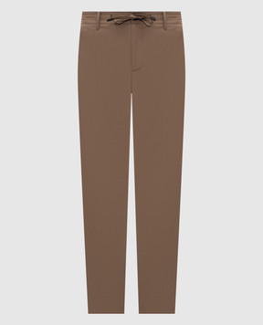 Canali Brown pants AV05971U91659