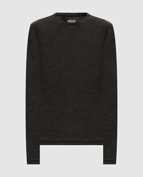 Marco Pescarolo Green cashmere longsleeve AMATA2D54Y02