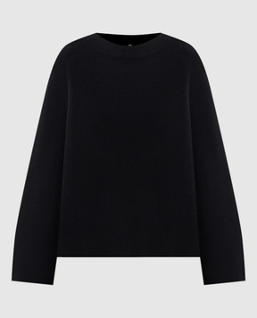 BOBOUTIC Black sweater with wool and cashmere 5142