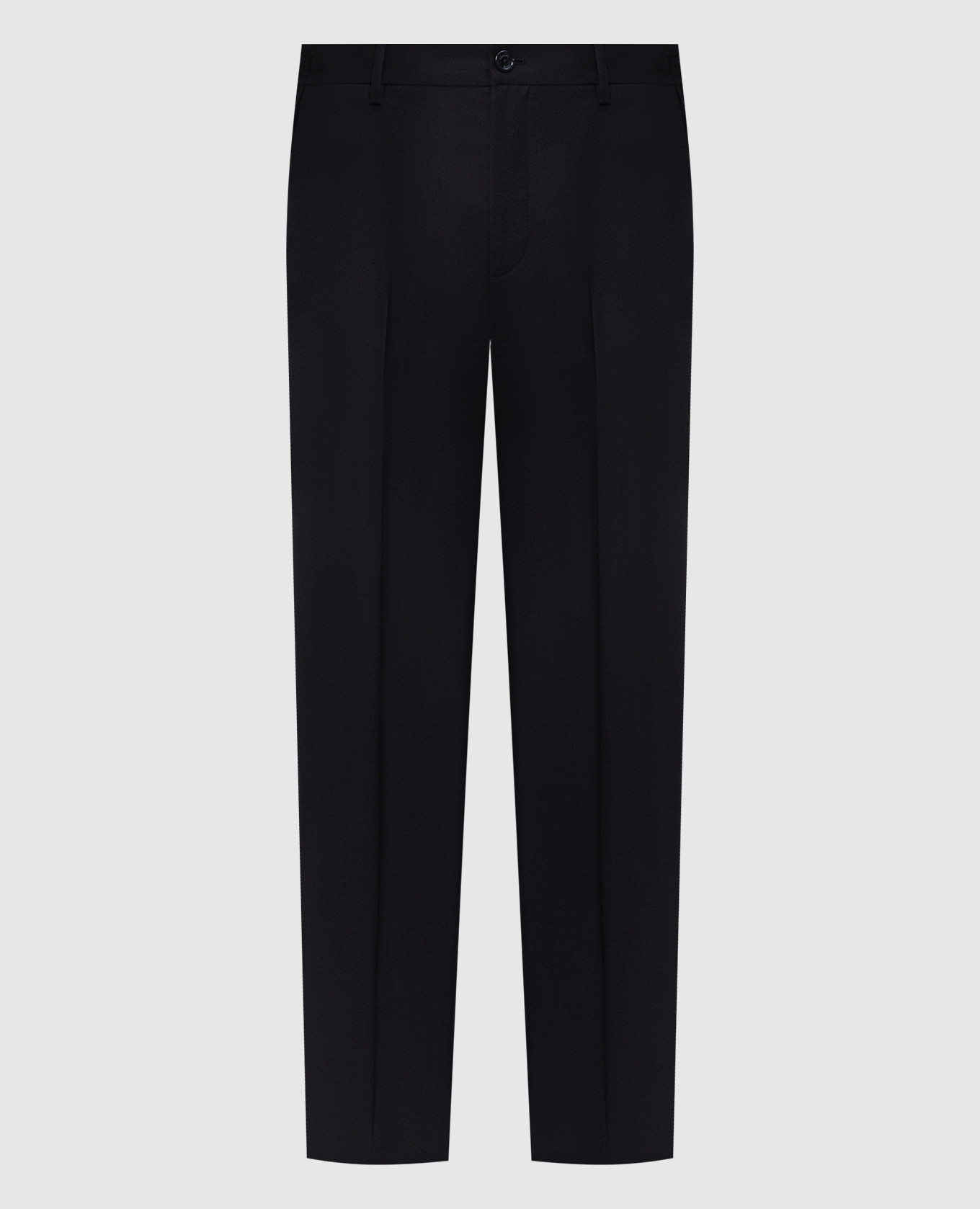 Navy blue wool pants