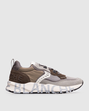 Voile Blanche CLUB01 grey combination sneakers 2017465161B26
