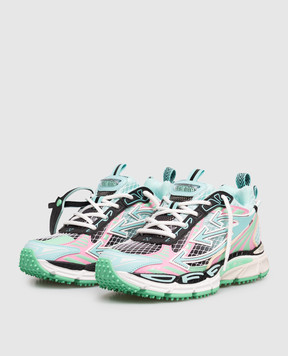Off-White Be Right Back blue sneakers OWIA289S26FAB004