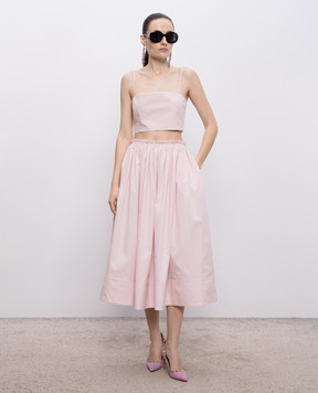Gabriela Hearst Pink top Nadir 2261173T119