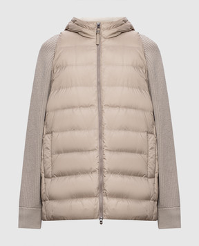 Brunello Cucinelli Beige down jacket MD5987779P