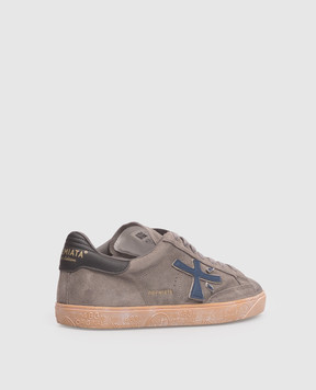 Premiata Steven grey suede sneakers STEVEN