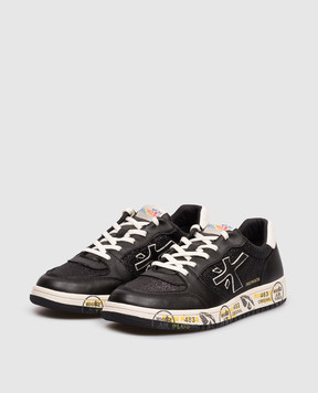 Premiata Children's black combination sneakers Mark 322894672835