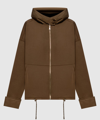 Braune Sportjacke