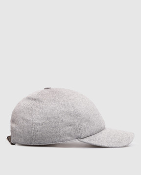 Stefano Ricci Gray cashmere cap MCV63NV11FC0001T