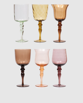 Bitossi Home Set of 6 wine glasses MCV02002