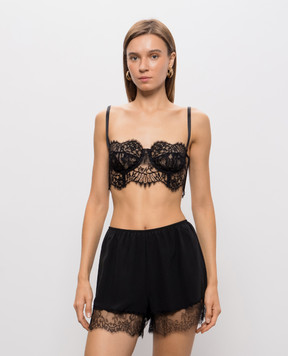 Dolce&Gabbana Black lace top O7B48TON03J