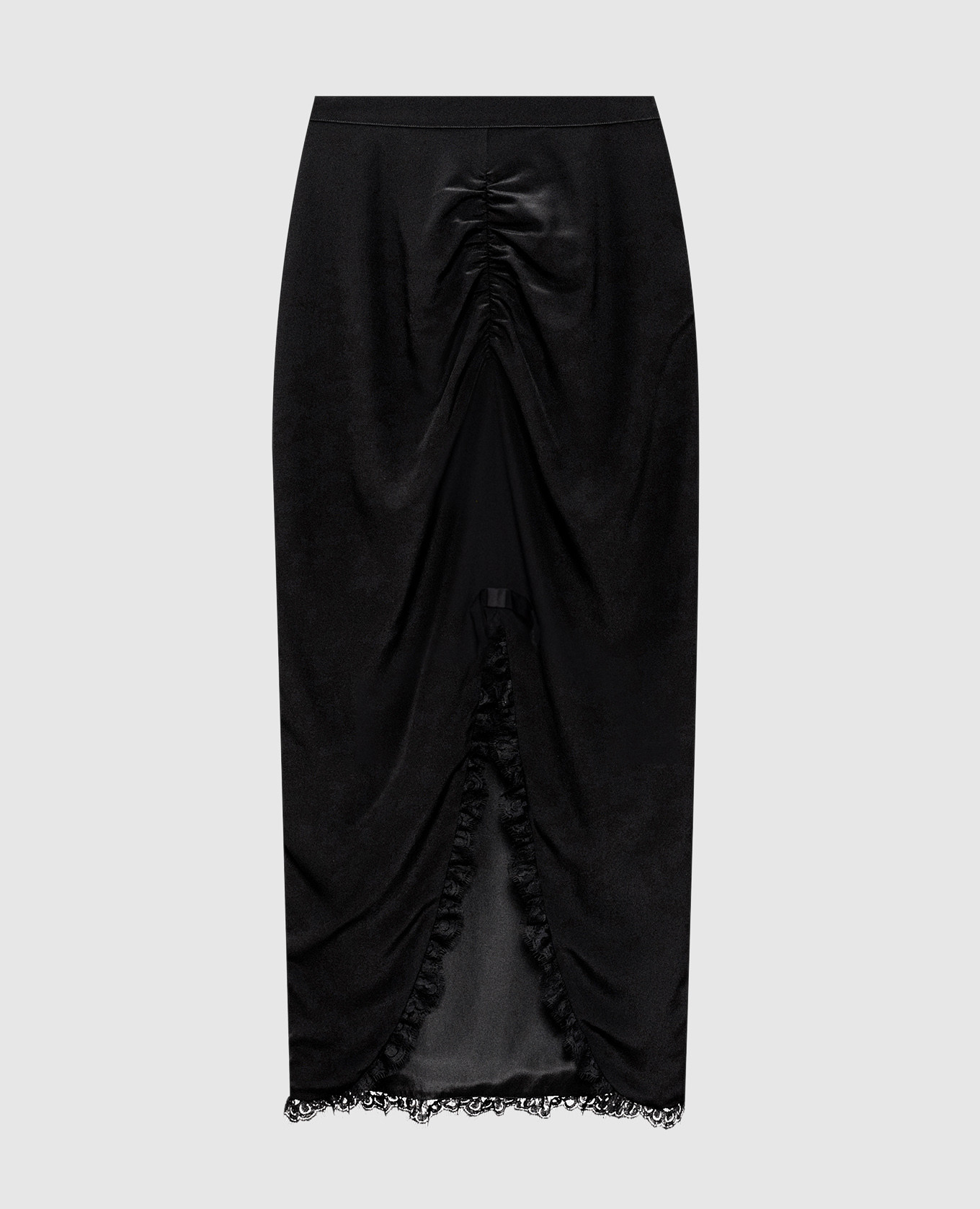 

Black silk midi skirt Alessandra Rich