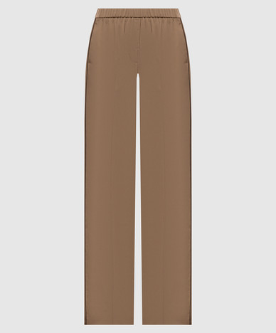 Brown wool pants