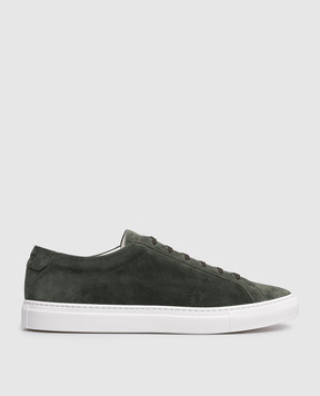 MooRER Boldini green suede sneakers BOLDINIP5