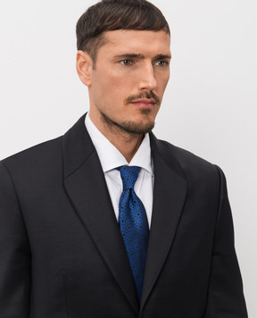Stefano Ricci Silk tie with branded pattern CCX58029