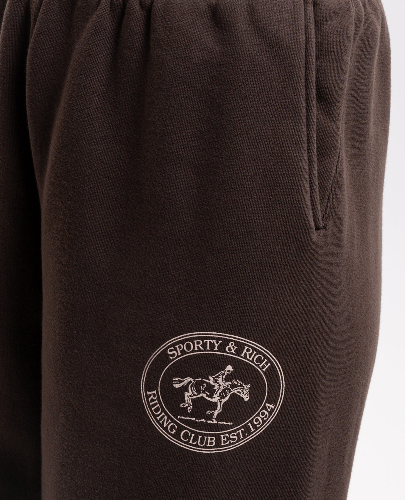 Brown Brianno joggers Sporty & Rich 5