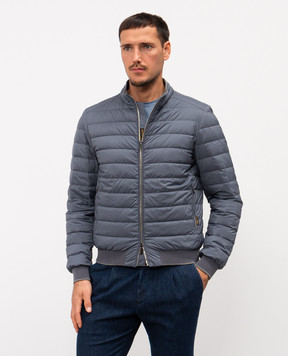 MooRER Gray down jacket STRAUSS STRAUSSS3