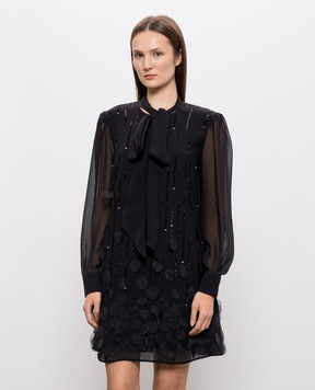 Twinset Black mini dress 262AT2030