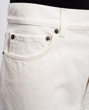 The Row Lesley white jeans 5660W1493