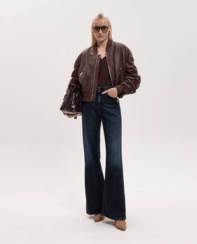 Dondup Amber blue flared jeans DP619DF0310DMS2