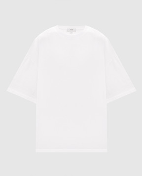 AGOLDE Ellery white lace-up t-shirt A74271521