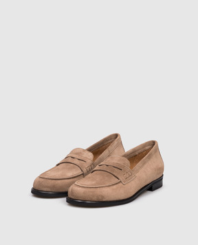 Babe Pay Pls Brown suede loafers 264015ZA
