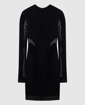 The Attico Black dress 261WCA00533MIX115AA