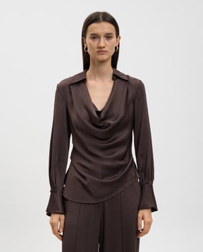 Simkhai Brown blouse Symone 5252086Q