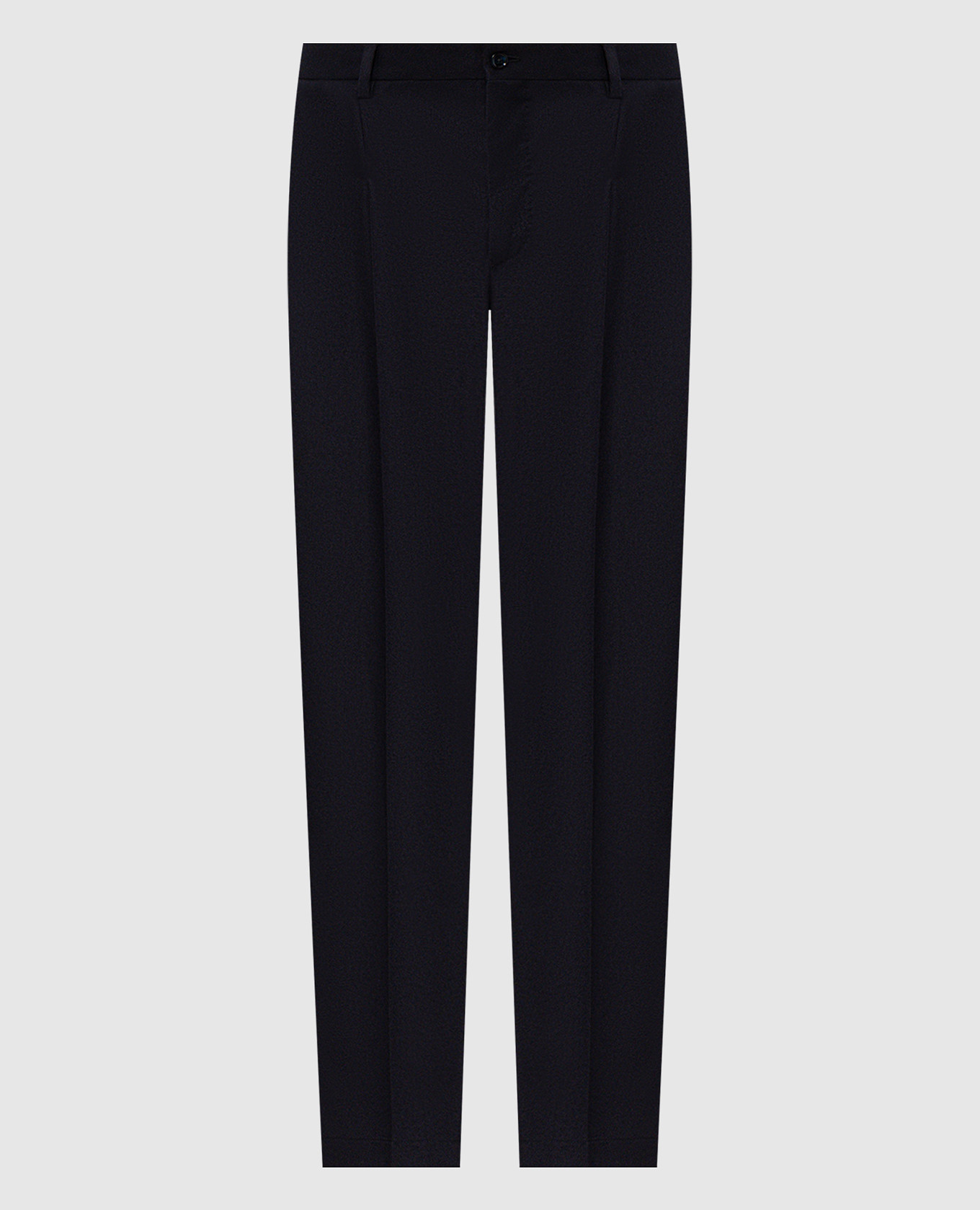 Blue wool pants