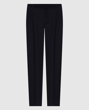 Dolce&Gabbana Blue wool pants GW13ETFUBG8