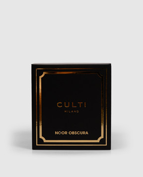 Culti Milano Noor Obscura scented candle in a glass candlestick 270 g PCAPRLNOB0270GNER0000