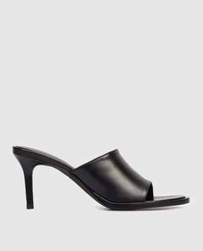 Ann Demeulemeester Ziya black leather mules B0013905LT187