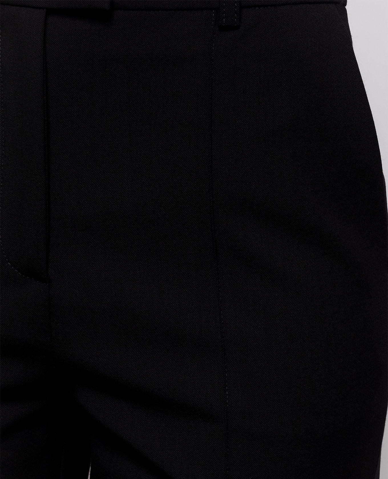 MALKA LDS black wool trousers Loulou de Saison 5