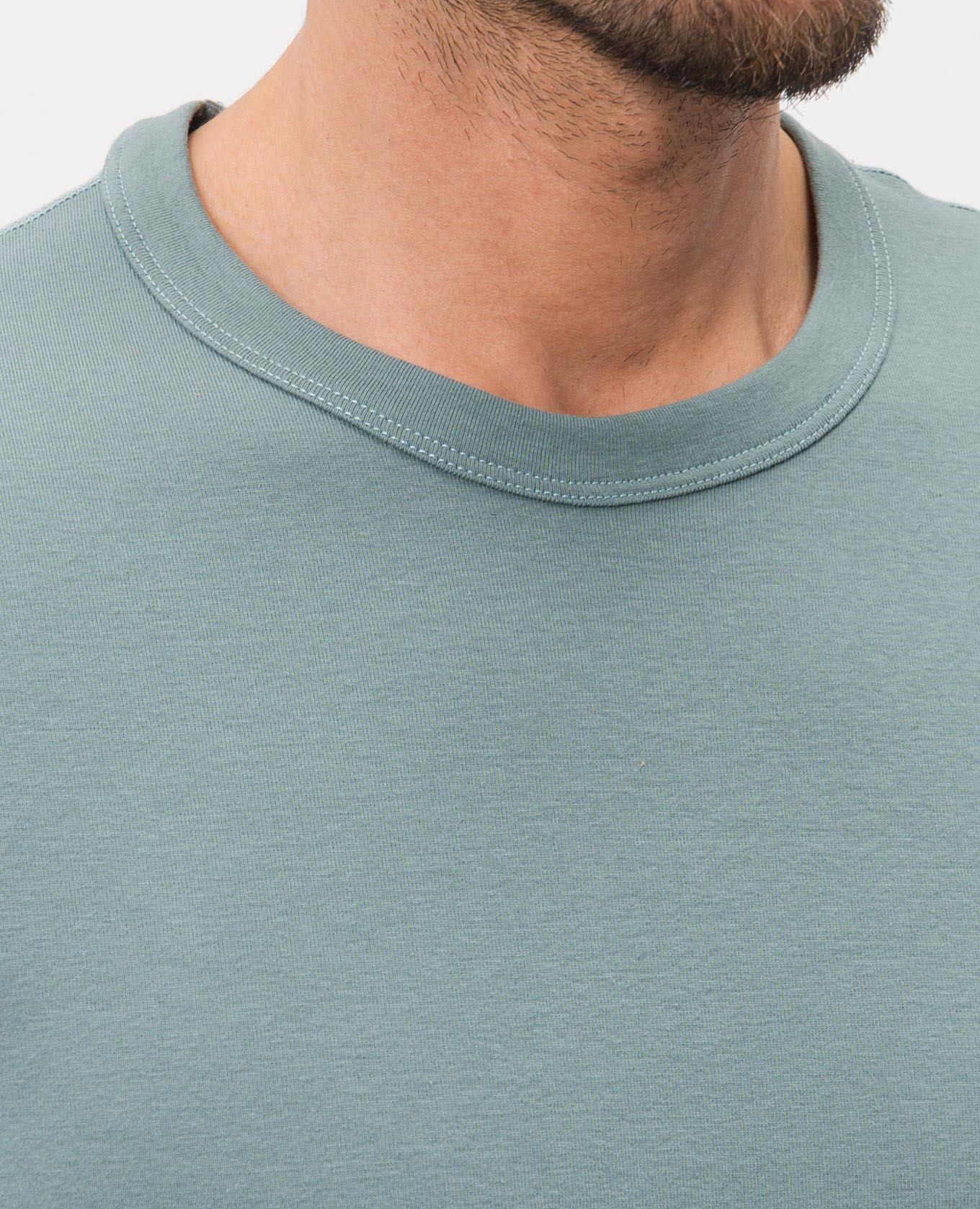 Green T-shirt with logo patch Tom Ford 4