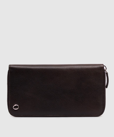 Brown leather wallet