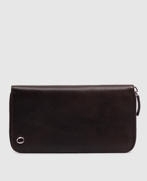 Orciani Brown leather wallet SU0120LGN
