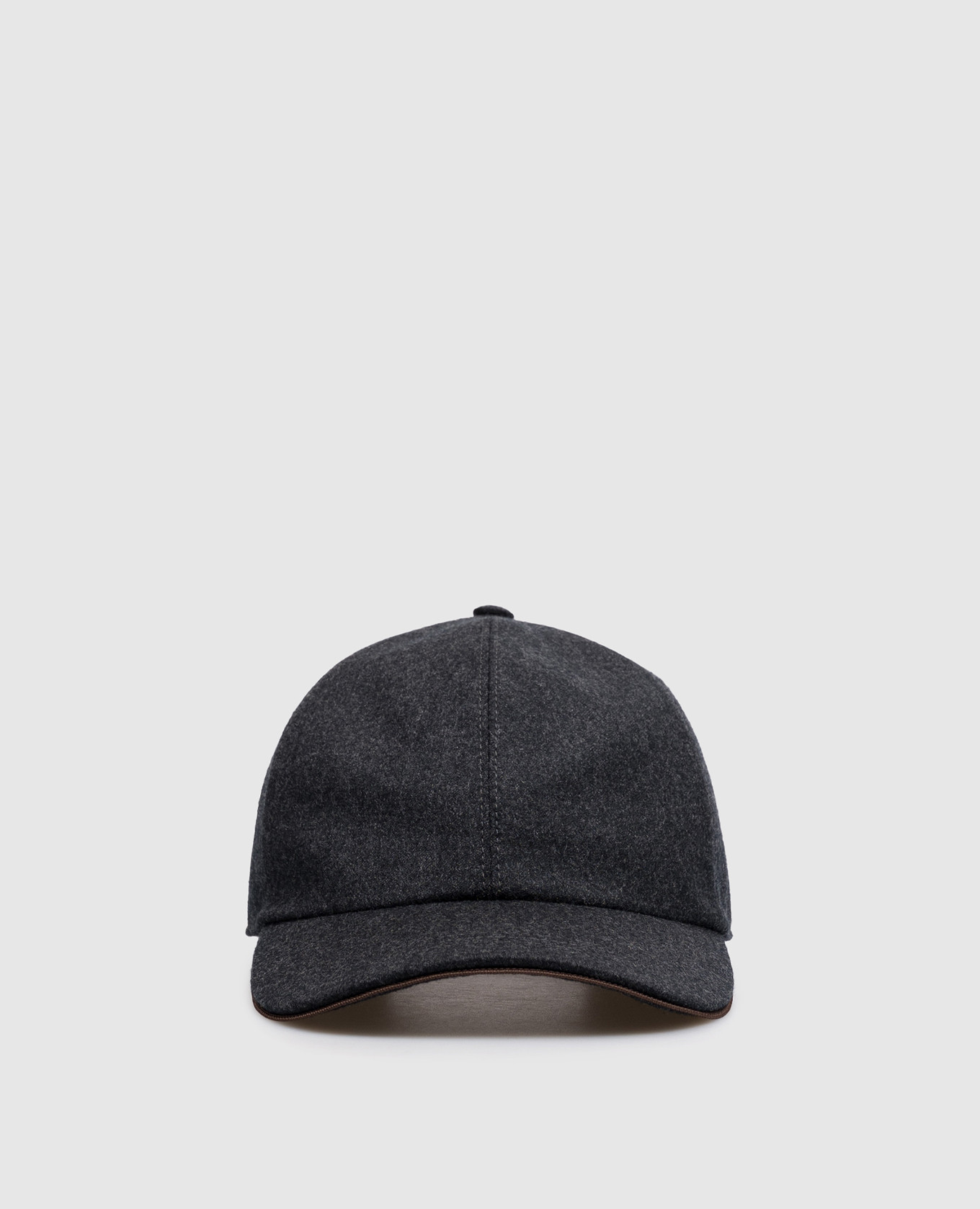 Gray wool cap