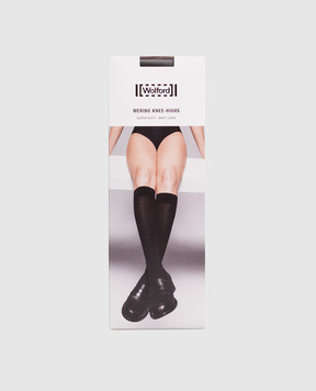 Wolford Black wool knee-high boots 31310