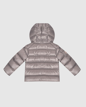 Moncler ENFANT Maya children's gray down jacket L29511A00018597Z8