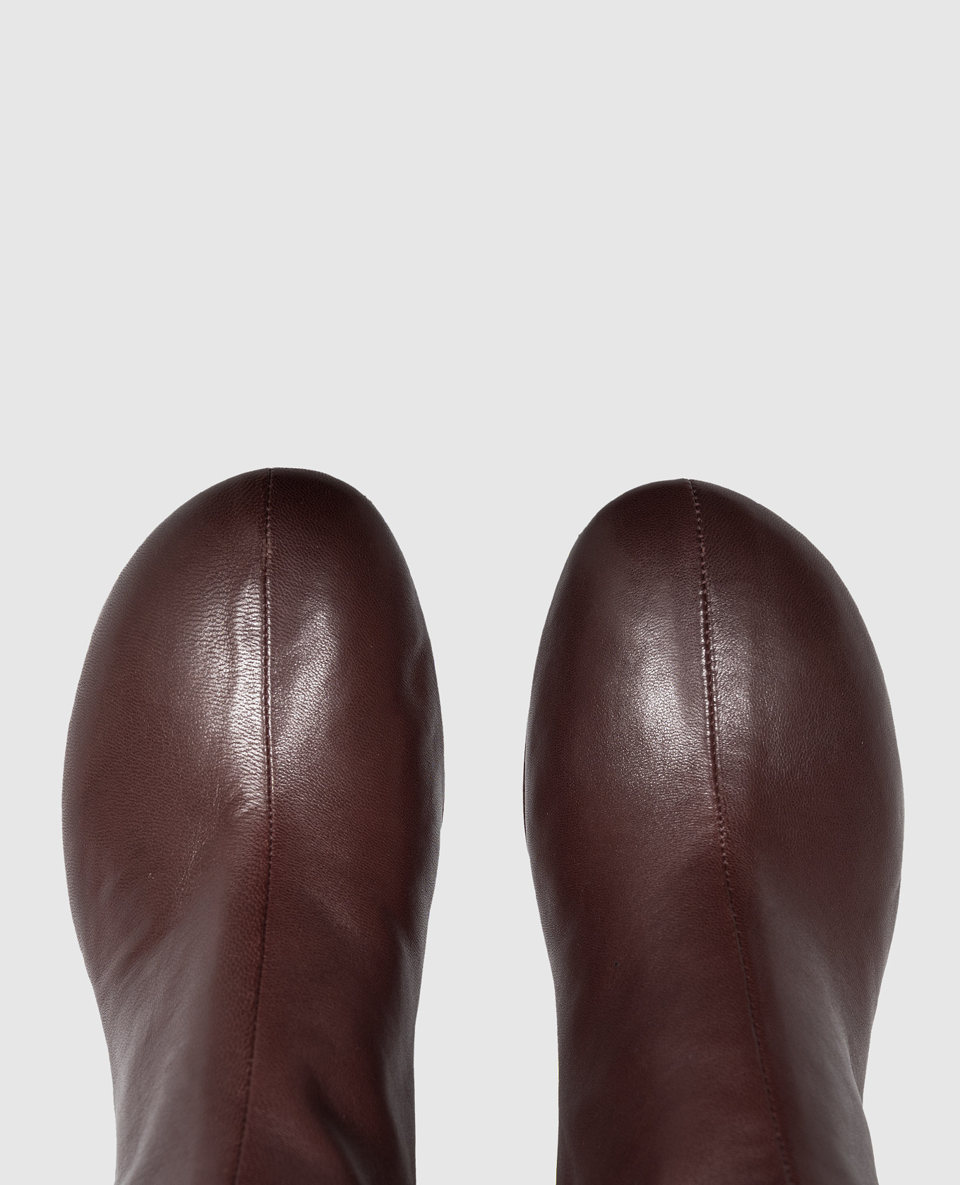 Flore burgundy leather ankle boots Officine Creative 4