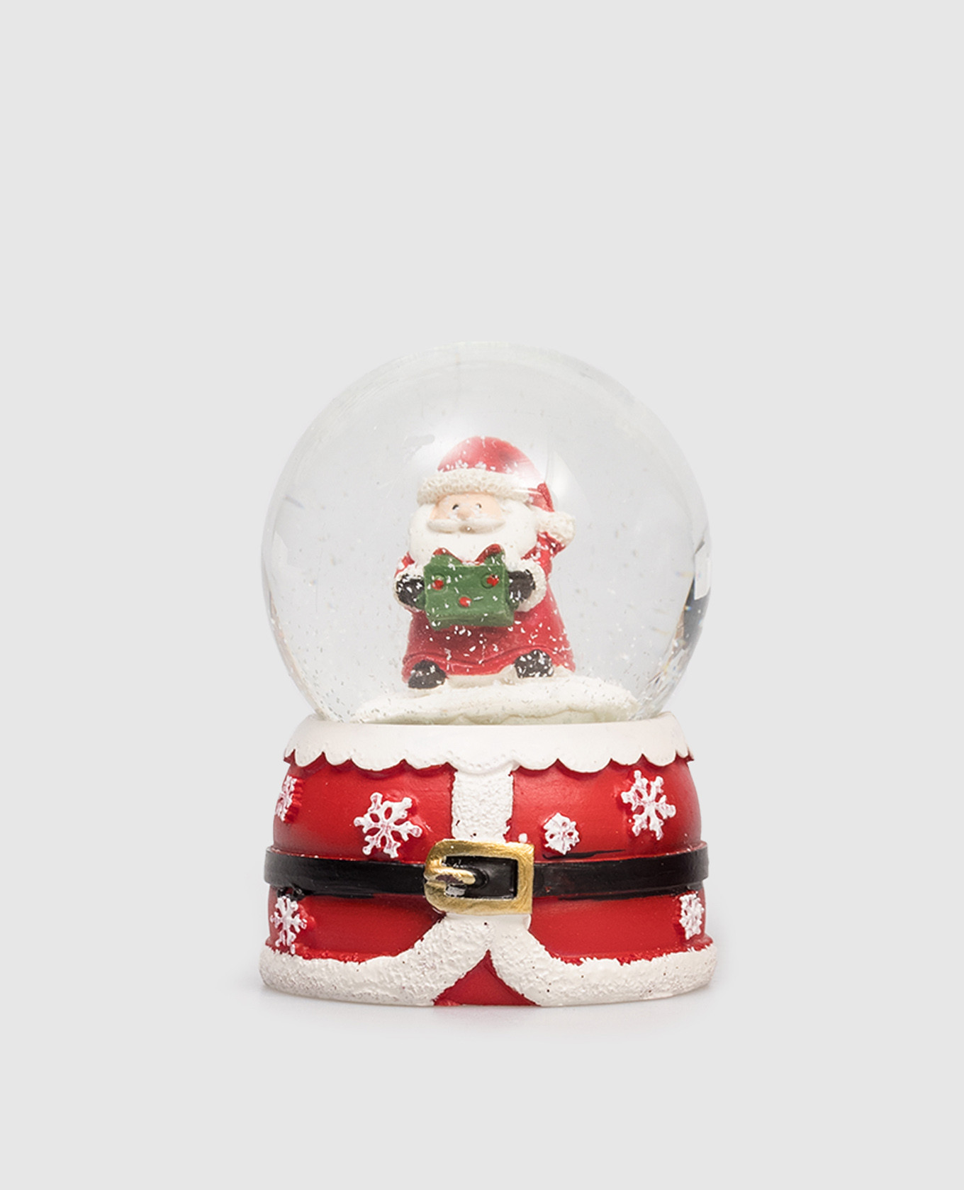 

Decorative Santa Claus snow globe EDG, Red