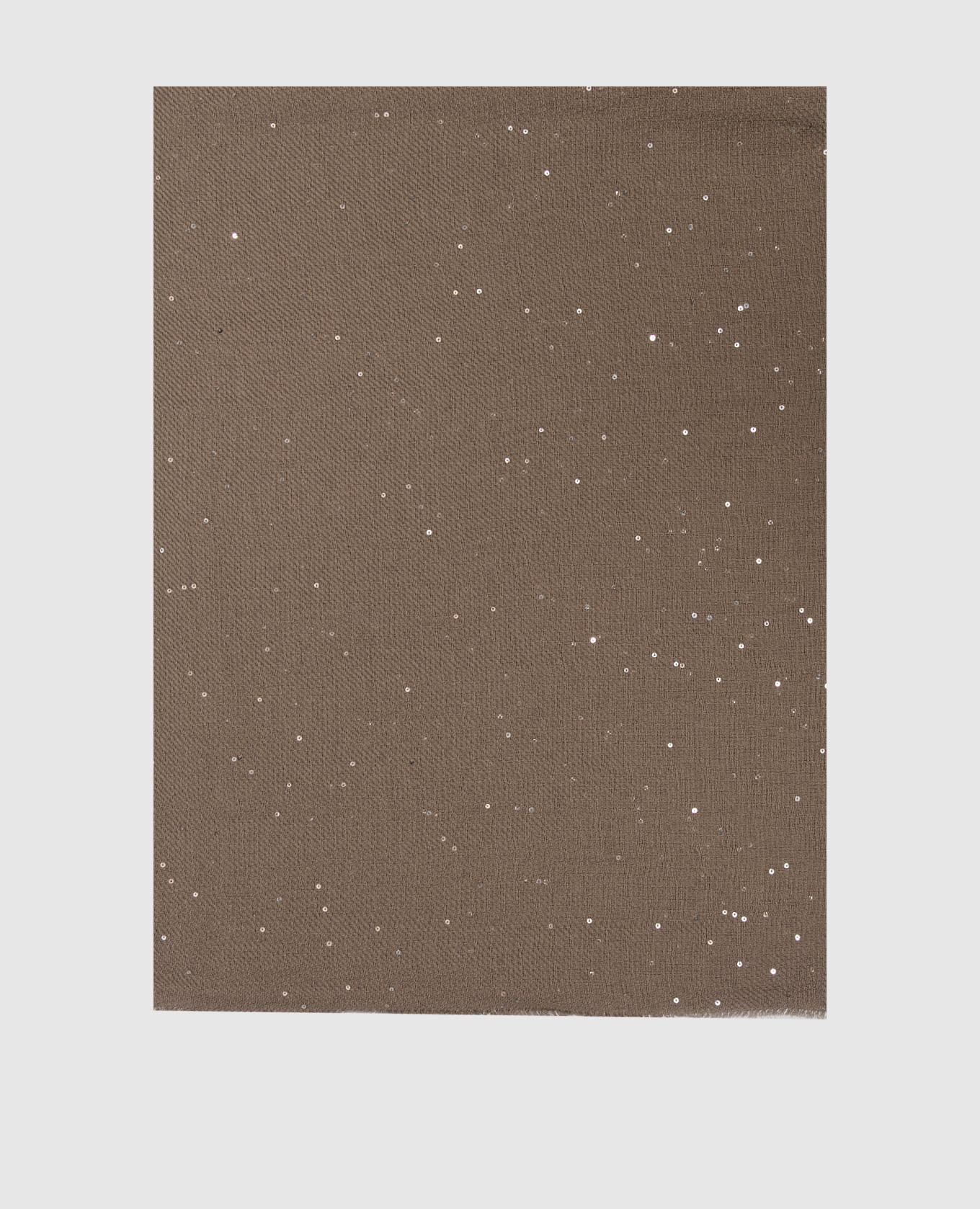 

Brown scarf with sequins Peserico