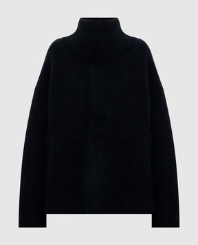 BOBOUTIC Black coat with wool 5180