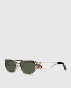 Off-White Allen gold sunglasses OW1027765560
