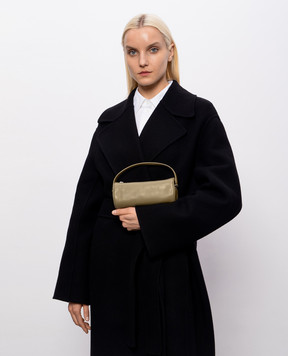 The Row 90's khaki leather mini bag W1709L614
