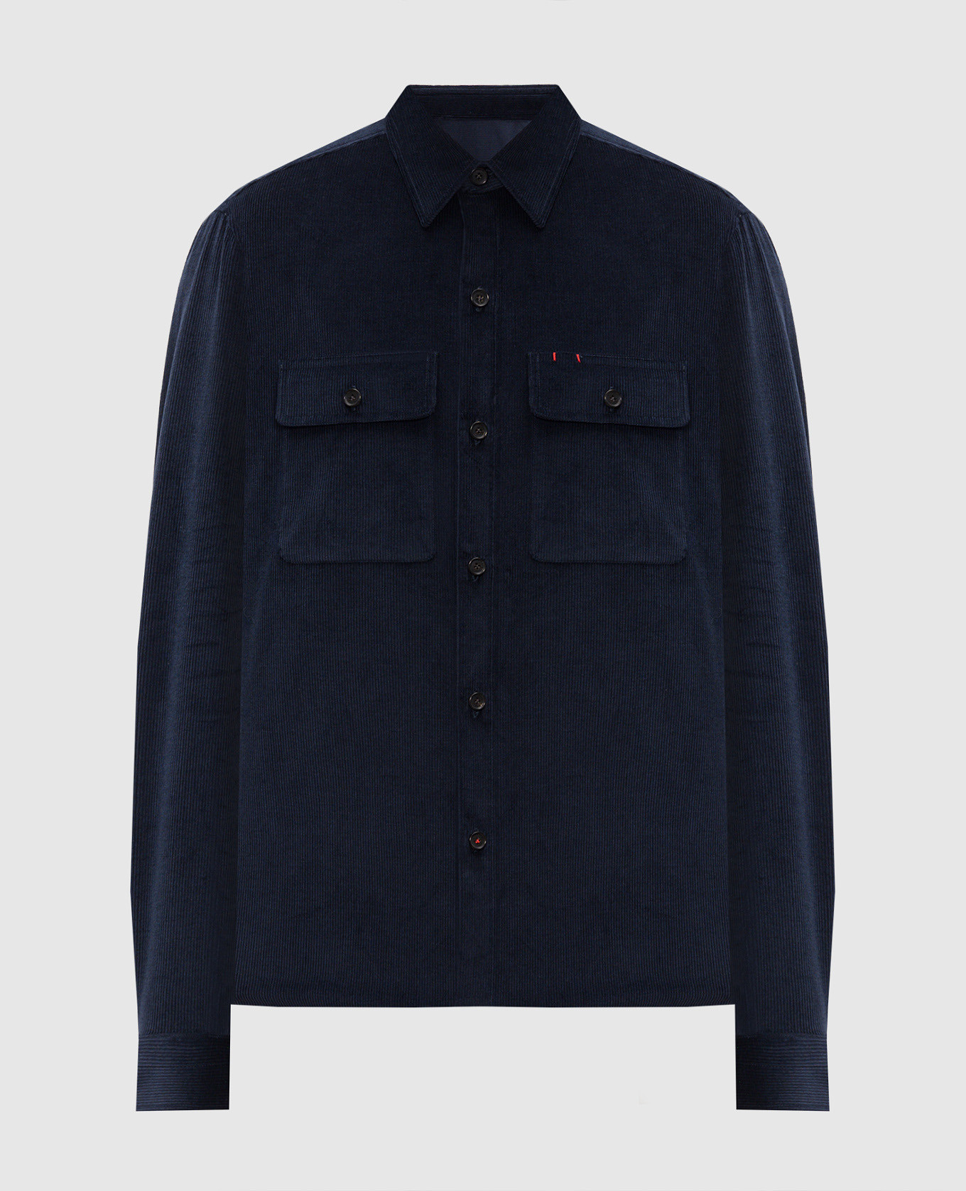 Blue corduroy shirt