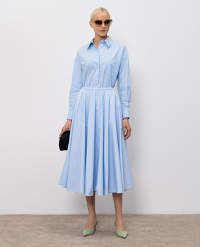 Fabiana Filippi Blue midi skirt GND276F828D650